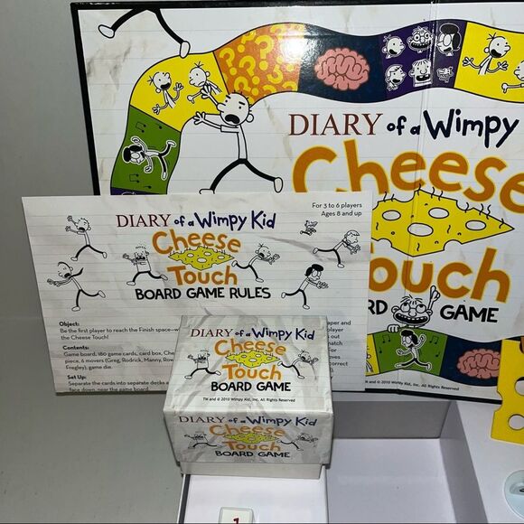 Diary of a Wimpy Kid Cheese Touch Board Game - Picture 8 of 8